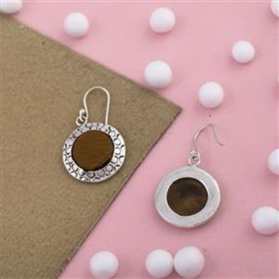 Akrati Jewels Inc: Sterling Tiger Yellow Eye Gemstone Collection