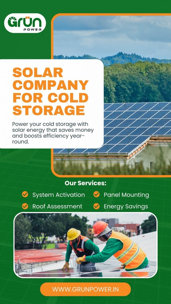 Trusted Solar Company for Cold Storage Solutions