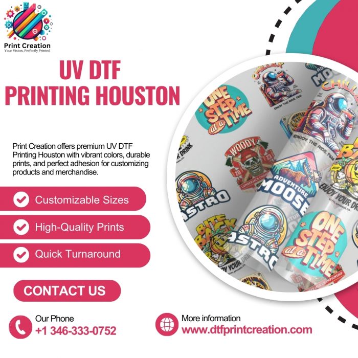 Durable UV DTF Printing Houston for Custom Graphic Needs