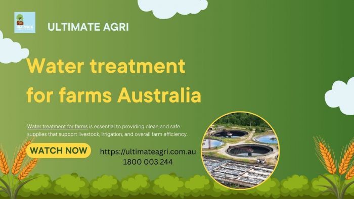 Water treatment for farms