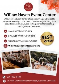 The Haven Event Space for Weddings & Celebrations | Willow Haven Event Center