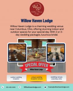 Celebrate in Style at Willow Haven Lodge: Top Budget Wedding Venue