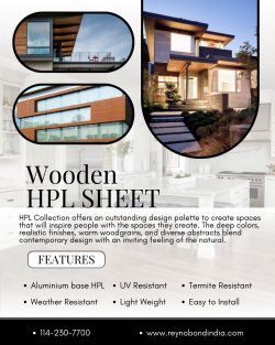 Wooden HPL Sheet for Stylish and Durable Interiors