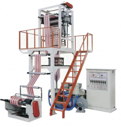 Rubbish Bag Blown Film Machine Turning Resin Into Strength