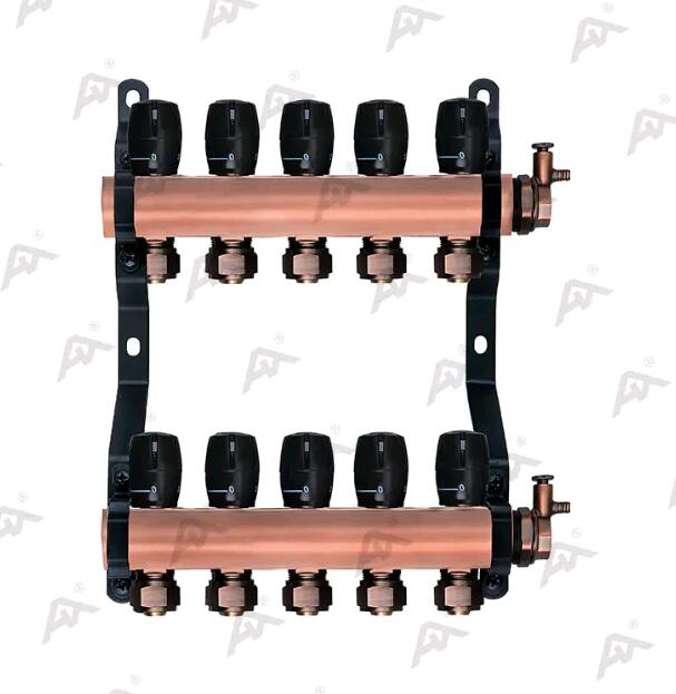 Brass Chrome Distribution Manifold
