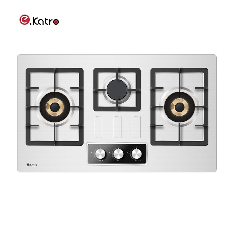 W-SF376B002 Horizontal Three Copper Buners Gas Cooktop