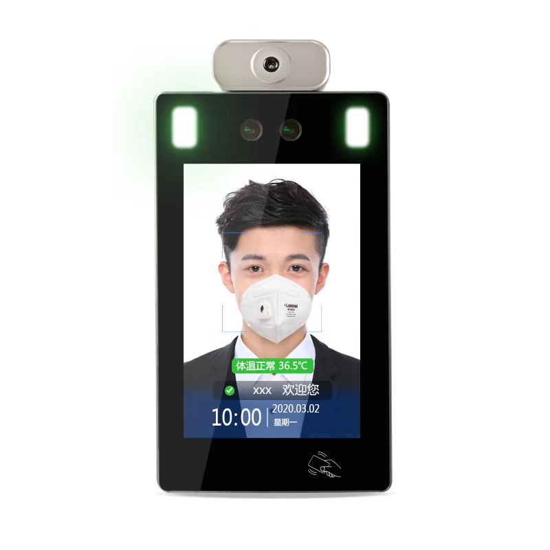 2mp Binocular Camera Facial Recognition Tablet Temperature Detection
