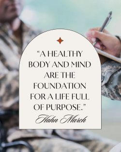 Hahn March Explains How a Healthy Body and Mind Build a Life of Purpose