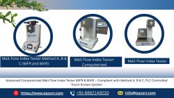 Computerized Melt Flow Index Tester (MFR & MVR) – Method A, B & C