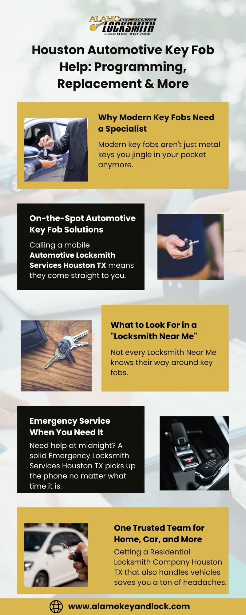 Houston Automotive Key Fob Help: Programming, Replacement & More