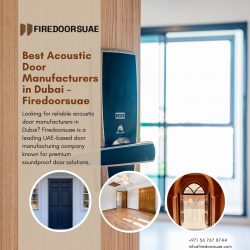 Best Acoustic Door Manufacturers in Dubai – Firedoorsuae