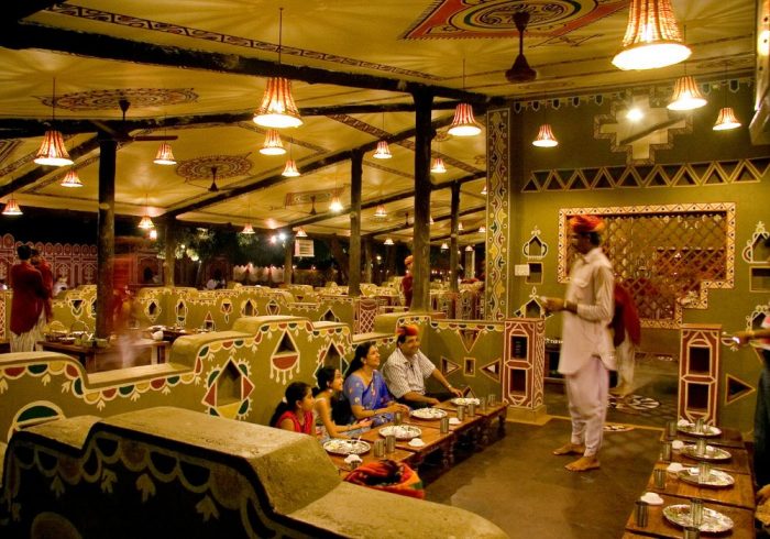 Famous Restaurant in Jaipur – Chokhi Dhani Village