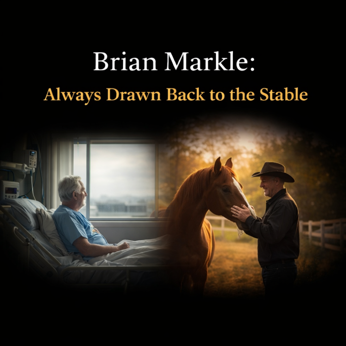 Brian Markle: Always Drawn Back to the Stable