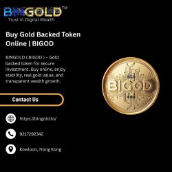 BIGOD Gold Backed Token – Trusted Investment by BINGOLD