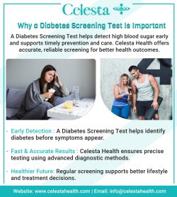 Diabetes Screening Test for Accurate Blood Sugar Monitoring at Home