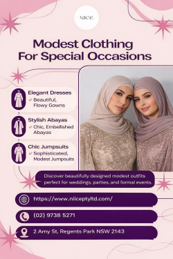 Elegant Modest Clothing for Special Occasions & Formal Events