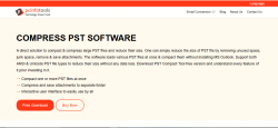 Pcinfotools Compress PST Software
