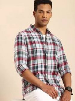 Mens Casual Linen Shirt | Being Human