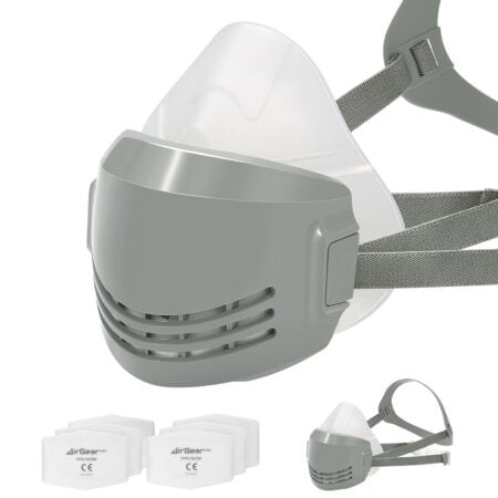 AirGearPro Masque Anti Poussiere Haute Protection pour Usage Quotidien