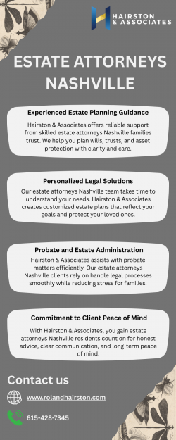 Estate Attorneys Nashville | Hairston & Associates