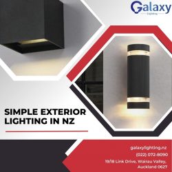 Simple Exterior Lighting In NZ