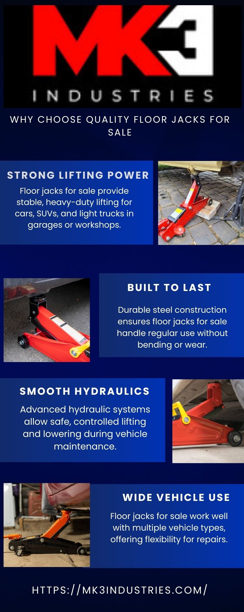 Floor Jacks for Sale for Safe and Efficient Lifting