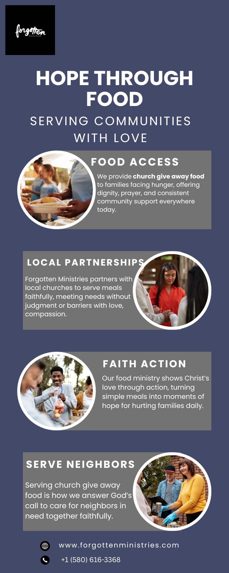 Church Give Away Food | Forgotten Ministries