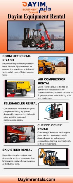 Equipment Rental Jubail | Heavy & Access Machines On Demand