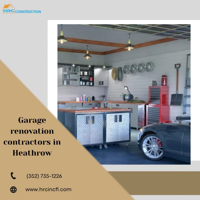 Garage Renovation Contractors in Heathrow Unlocking Hidden Space