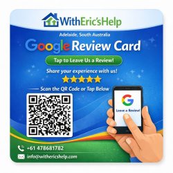 Google Review Card That Helps Local Businesses Get More Reviews