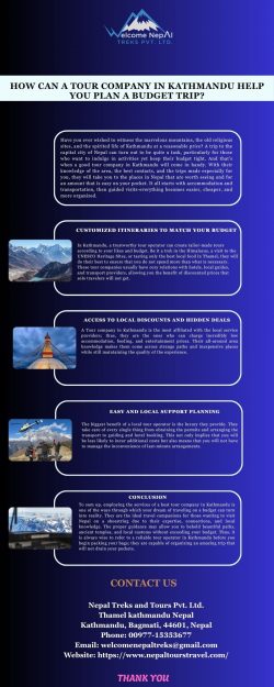 How Can a Tour Company in Kathmandu Help You Plan A Budget Trip