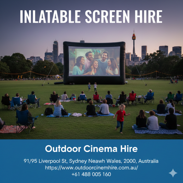 Why Inflatable Screen Hire is the Best Way to Watch Movies