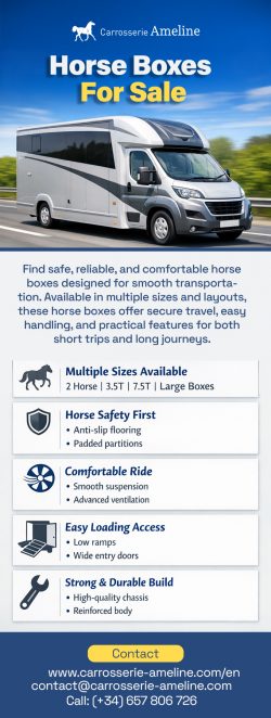 Premium Horse Boxes Tailored for Confident Travel