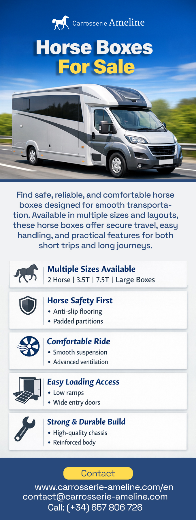 Premium Horse Boxes Tailored for Confident Travel