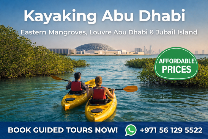 Kayaking Abu Dhabi – Explore Calm Mangroves and Nature