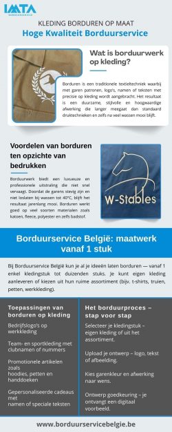 Kleding Borduren Op Maat Hoge Kwaliteit Borduurservice