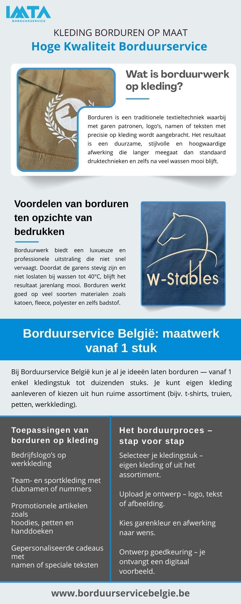 Kleding Borduren Op Maat Hoge Kwaliteit Borduurservice