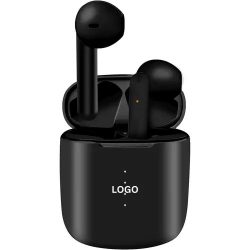 Plug Into Trends using custom wireless earbuds at wholesale prices