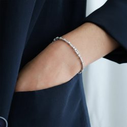 Buy Lab Grown Tennis Bracelet Online in India