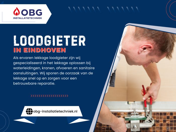 Loodgieter in Eindhoven