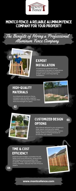 Montco Fence: A reliable aluminum fence company for your property