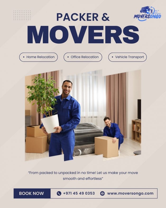 trusted moving company in Dubai