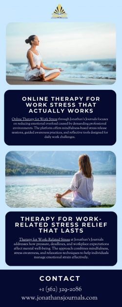 Online Therapy For Work Stress That Actually Works