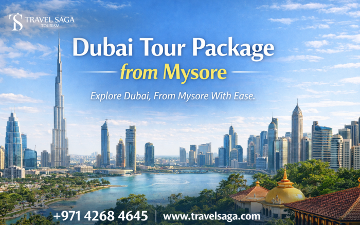 Book Dubai Tour Package from Mysore