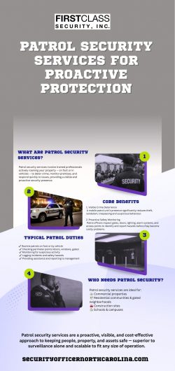 Patrol Security Services for Proactive Protection