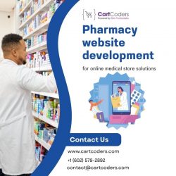 Pharmacy Website Development Company | CartCoders