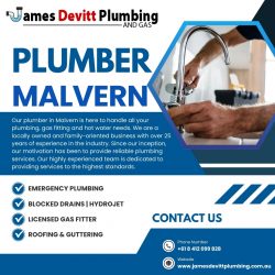 Plumber Malvern