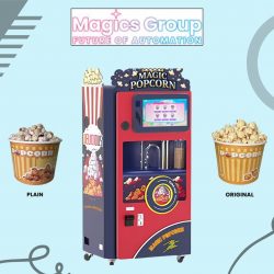 Popcorn Vending Machine for Automated Snack Service
