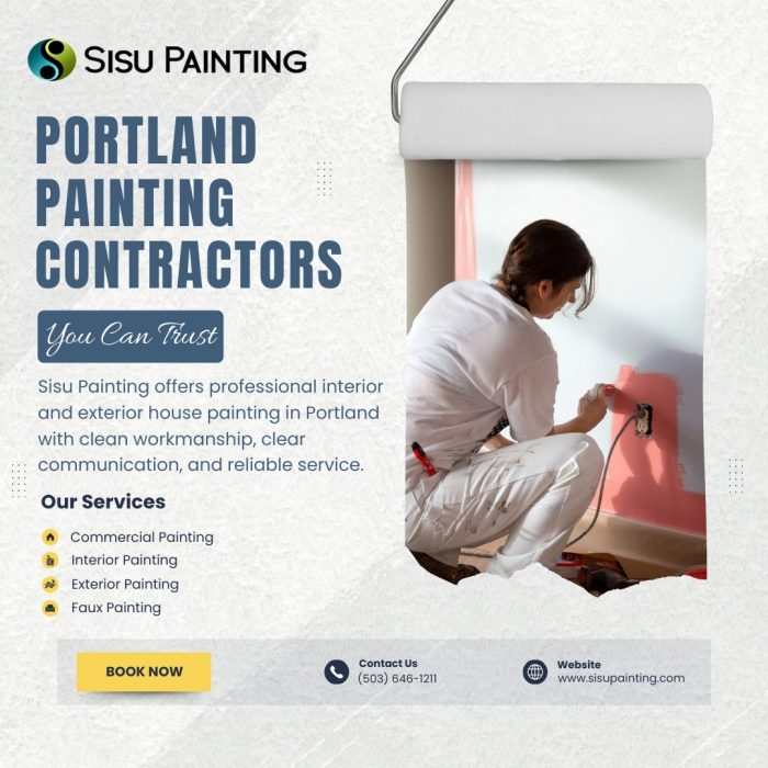 Trusted Oregon Portland House Painters for Homes