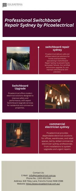 Professional Switchboard Repair Sydney by Picaelectrical